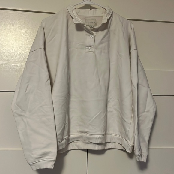 American eagle fleece polo sweatshirt - Picture 1 of 6